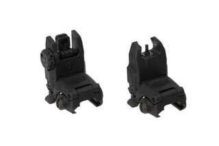 Magpul MBUS Gen 2 sight set are made from black polymer
